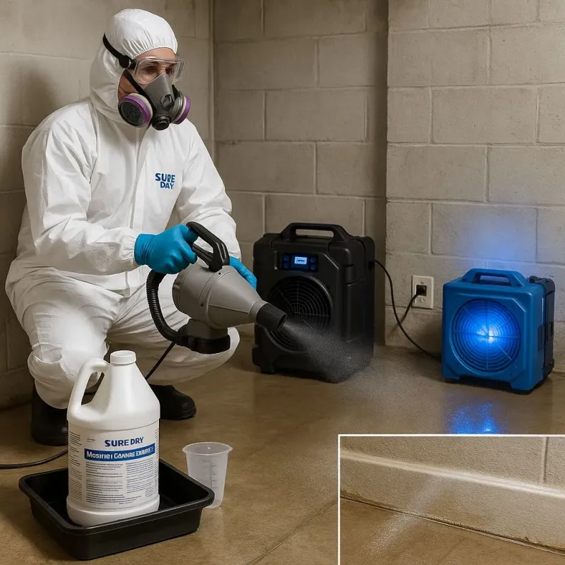 Sanitization and Odor Removal process in Grand Isle, LA