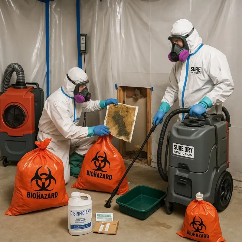 Contaminated Water Handling Protocols process in Grand Isle, LA